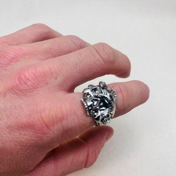 Y2k vintage silver grunge snake - Picture 4 of 8